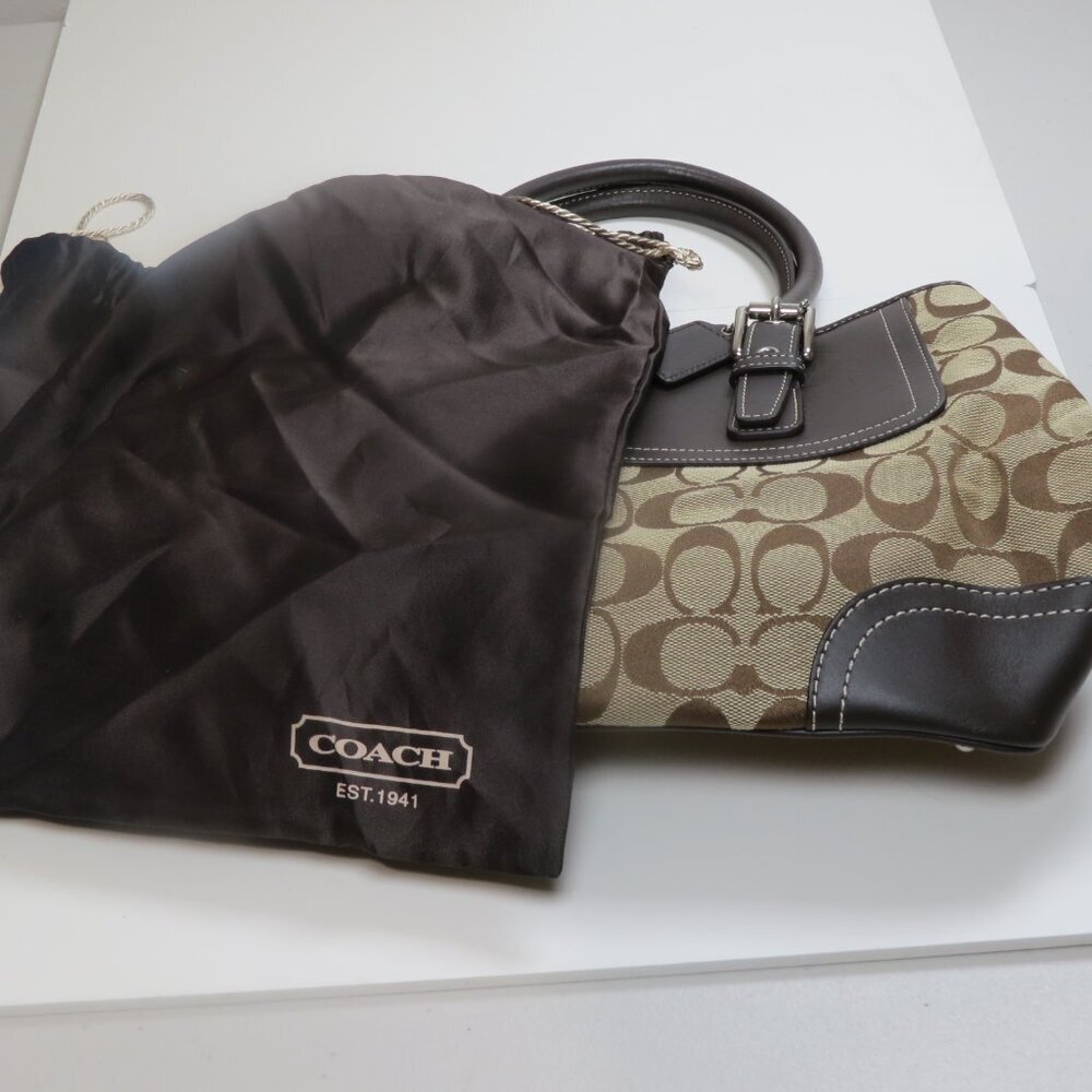 COACH Signature Bag - Picture 8 of 8